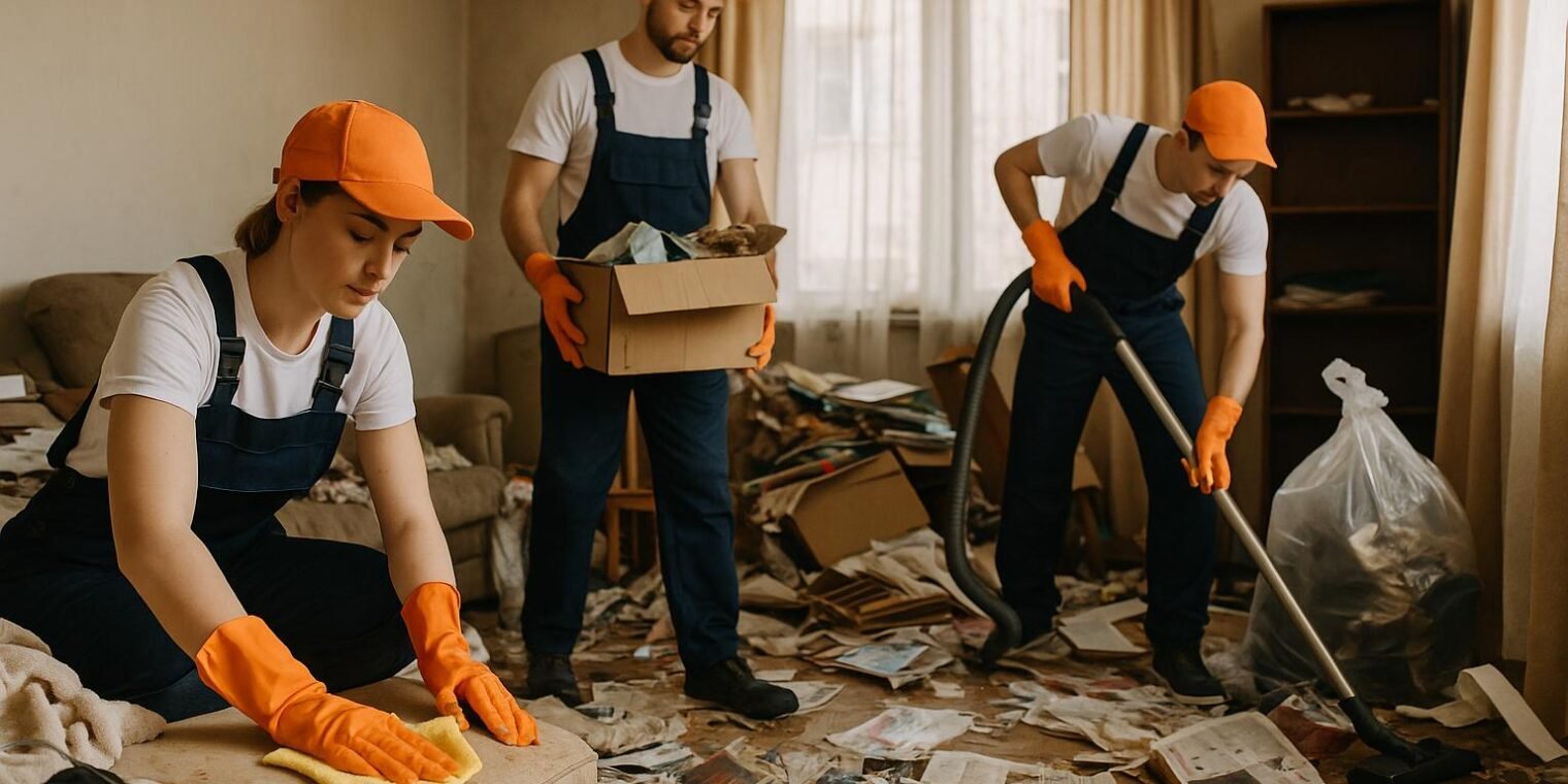 Messie Wohnung räumen Baden – diskret & professionell