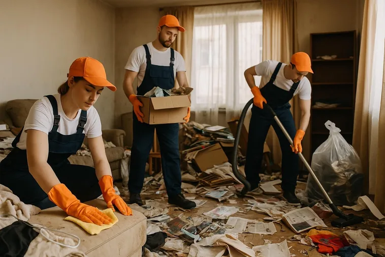 Vorschaubild zur Seite Messie Wohnung räumen Baden