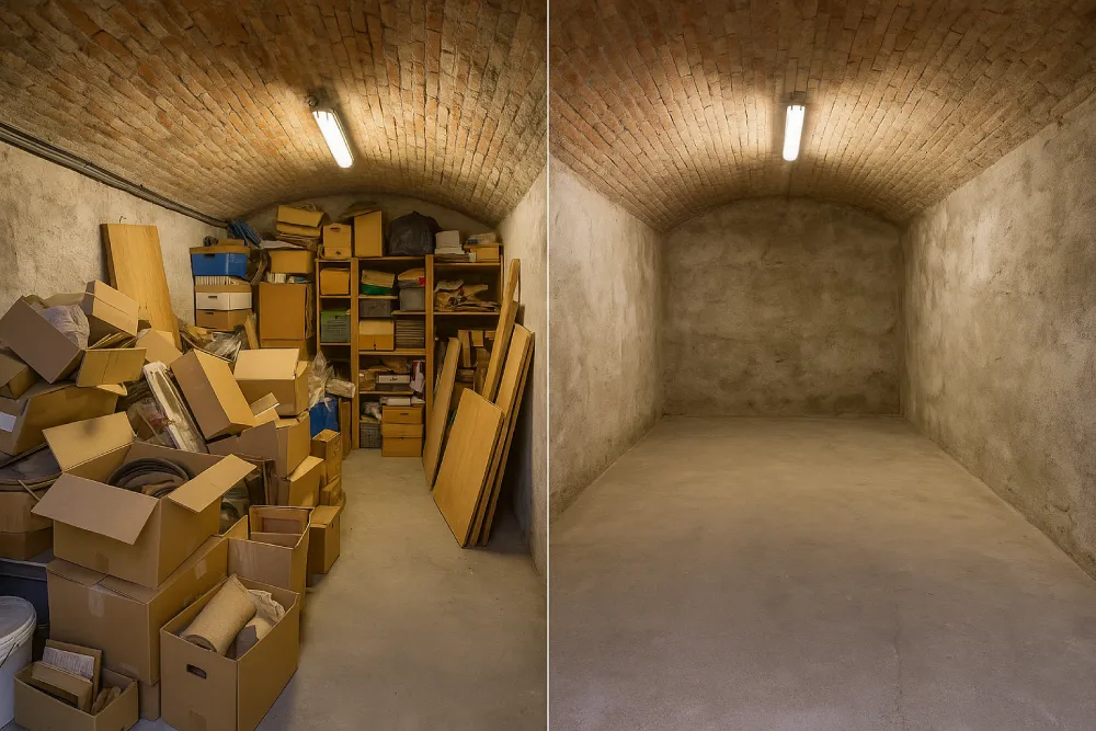 Messie Kellerentrümpelung St. Pölten – wenn kein Durchkommen mehr ist