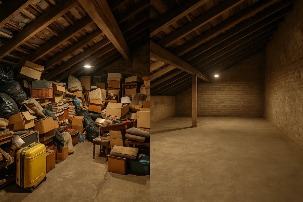 Messie Dachbodenentrümpelung St. Pölten – diskrete Räumung mit System