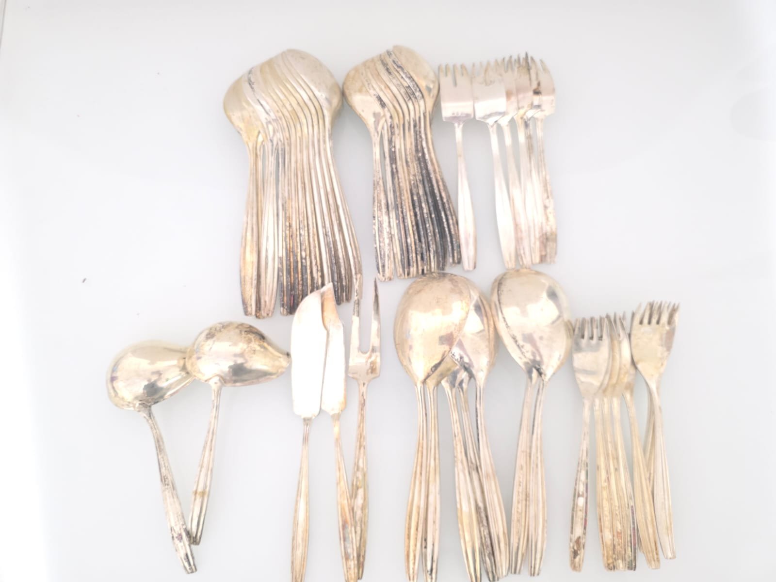 800 Silber Besteckset – Wiener Haushalt