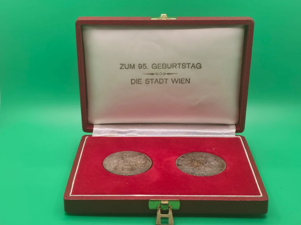 Ankauf 500 Schilling Gedenkmünzen – Stadt Wien