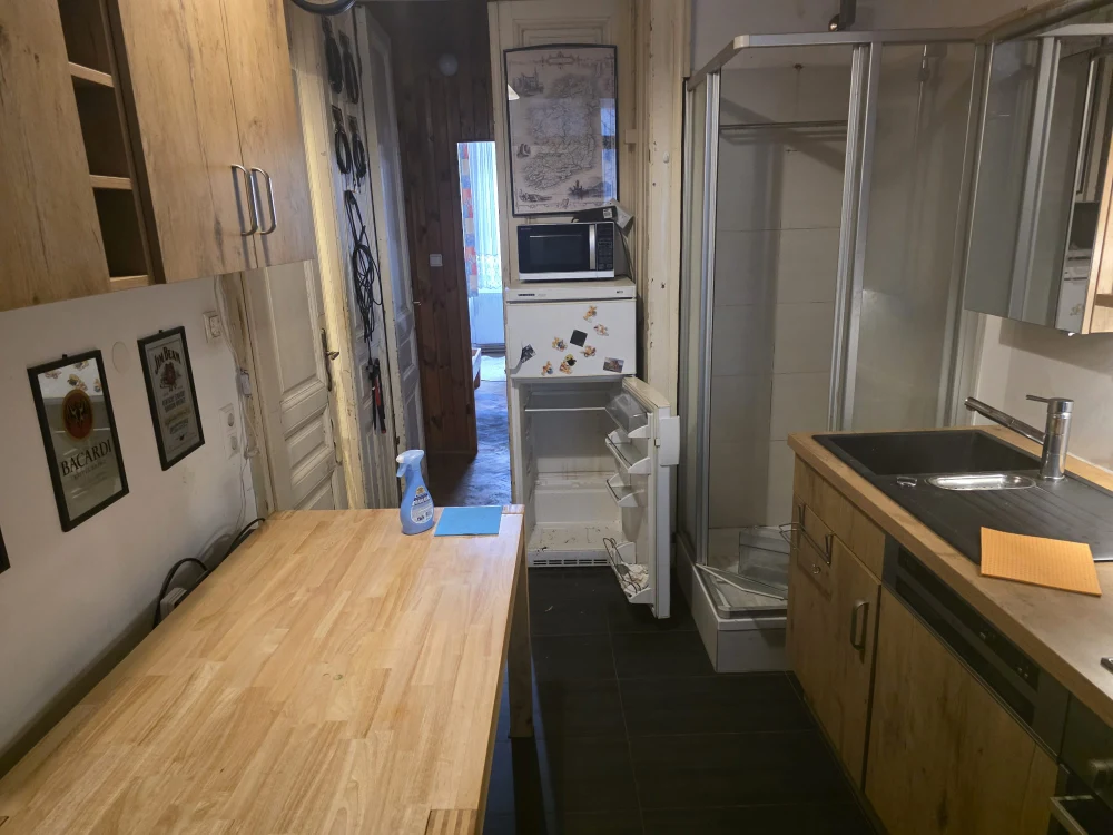 Nachher: Küche nach der Entrümpelung in 1120 Wien Meidling