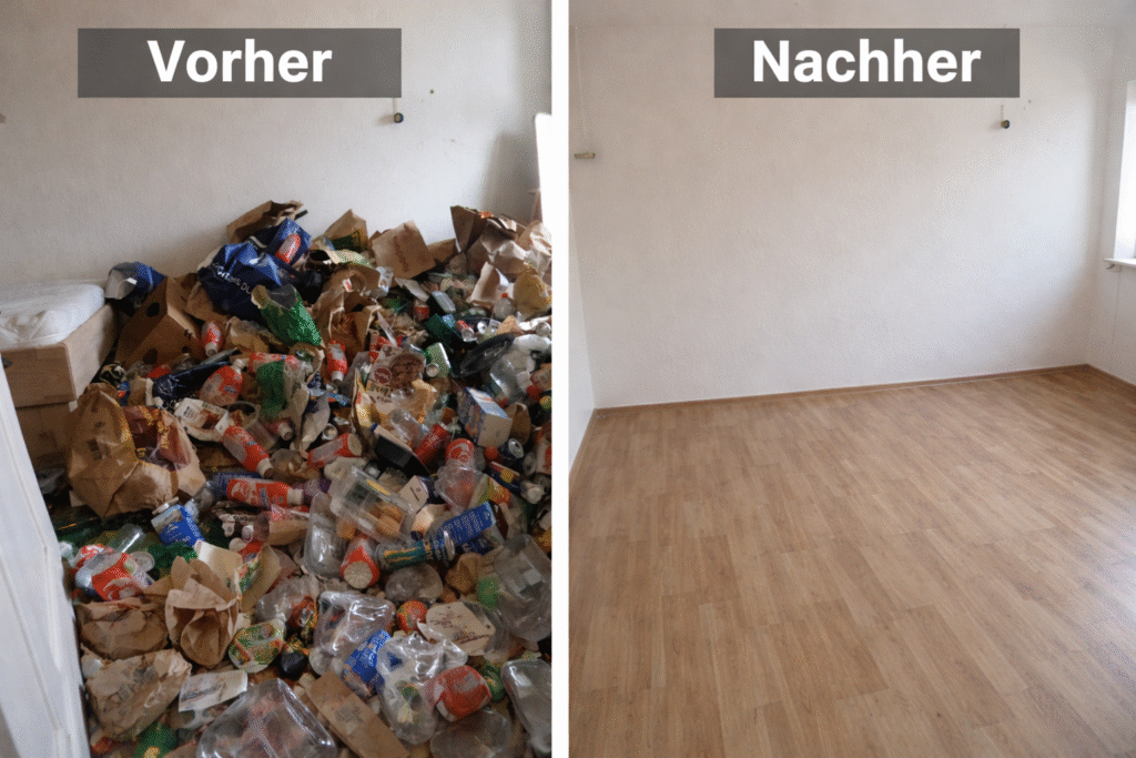 Messie Entrümpelung in Eisenstadt ohne Vermittler