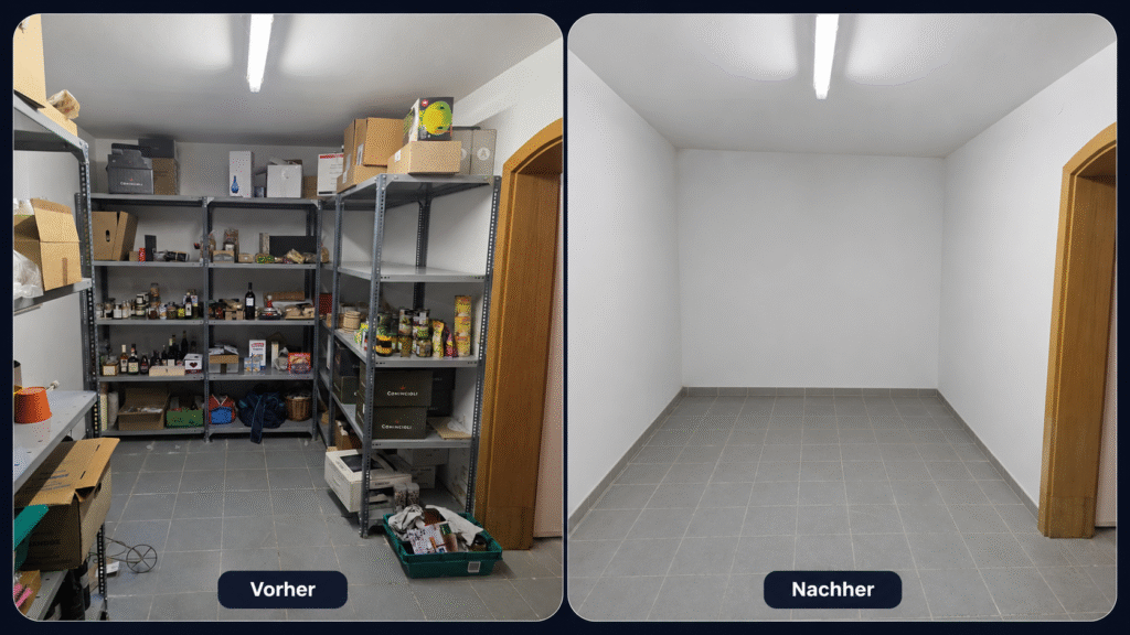 Unsere Erfahrung mit Kellerräumung Baden 24h