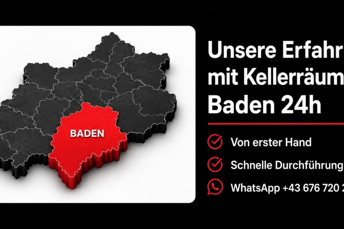 Unsere Erfahrung mit Kellerräumung Baden 24h