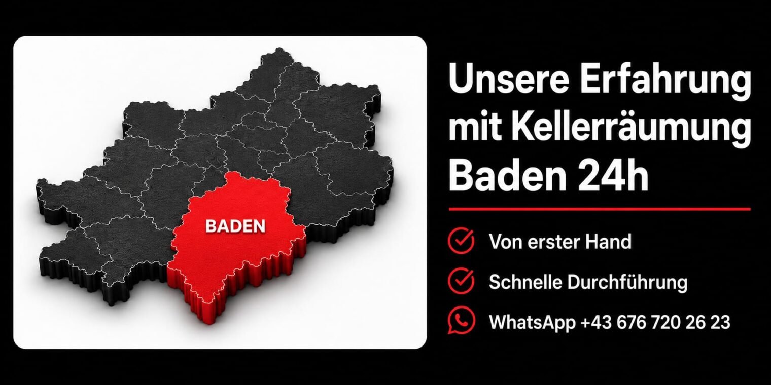 Unsere Erfahrung mit Kellerräumung Baden 24h